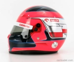 Mini prilba Bell helma F1 Casco Prilba Alfa Romeo C39 Team Racing Orlen Sezóna 2020 R.kubica 1:2 Červená