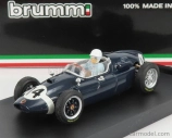 Brumm Cooper F1  T51 N 14 Winner Italy Gp 1959 Stirling Moss - With Driver Figure 1:43 Blue