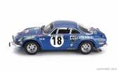 Ixo-models Renault Alpine A110 1800s N 18 Winner Rally Montecarlo 1973 1:43, modrá