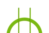 Kabel PVC 0.055mm2 10m (zelený)