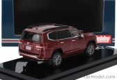 Zapaľovanie modelu Toyota Land Cruiser (ja300w) Zx 2023 1:64 Red Mica Met