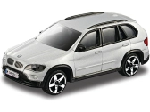 Bburago BMW X5 1:43 strieborná metalíza