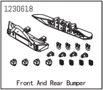 Bumper front/rear