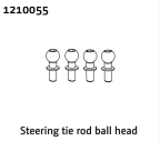 1210055 - Steering Tie Rod Balls (4)