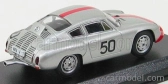 Best-model Porsche 1600gs Abarth N 50 Targa Florio 1962 Strale - Hahnl 1:43 Silver Red