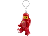 LEGO svietiaca kľúčenka – Kozmonaut červený