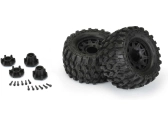 Kolesá Pro-Line 2,8", pneumatiky Hyrax, čierny disk Raid H12 (2)