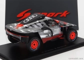 Iskrový model Audi Q E-tron Rs Tím Audi Sport N 211 Rally Dakar 2023 Mattias Ekstrom - Emil Bergkvist 1:43 Sivá strieborná čierna
