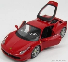 Bburago Ferrari 458 Italia 8c 2009 1:24 Red