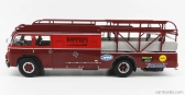 Cmr Fiat 642rn2 Truck Bartoletti F1 Ferrari Car Transporter 1957 1:18 Červené Bordeaux
