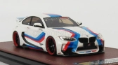 Glm-models BMW radu 2 M235i Darwinpro Mtc Black Sails Widebody 2015 1:43 Bielo modro červená