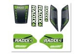 Nálepky RADIX 4S, 1 ks.