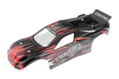 Karoséria lakovaná 1:18 Truggy, červená