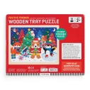 Mudpuppy Puzzle Vánoce 12 dílků