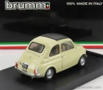 Brumm Fiat 500r Tetto Chiuso - Closed 1972 1:43 Avorio Antico