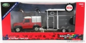 Britains Land rover Land Defender 90 Pick-up Closed 1984 1:32, červená