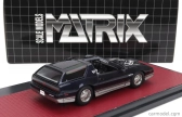 Modely v mierke Matrix Pontiac Firebird Trans Am Type K Kammback Concept Prototype 1985 1:43 Modrá strieborná