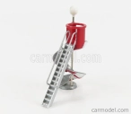 Tiny toys Accessories Traditional Slide Photo Stand 1:64 Silver Red