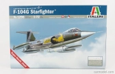 Italeri Lockheed martin F-104g Starfighter Vojenské lietadlo 1958 1:72 /
