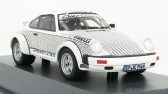 Schuco Porsche 911 Coupe Walter Rohrl 1969 1:43 Bílá Černá
