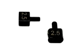 Nastavovací čepy stabilizátoru SWORKz S35-5 Series/e/GTFTE (2,5 mm) (2 ks)