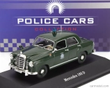 Edicola Mercedes benz 180d Polizei 1953 1:43 Tmavo zelená