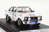 Trofeu Ford england Escort Mkii (nočná verzia) N 17 Rally Portugal 1983 J.p.borges - R.bevilacqua 1:43 Biela