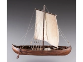 Dušek vikingská loď Knarr 1:72 kit