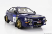 Sun-star Subaru Impreza 555 N 6 2nd Rally Hong Kong Beijijng 1994 R.burns - R.reid 1:18 Blue