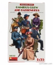 Miniart Figures Omnibus Crew And Passengers 1:35 /