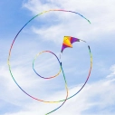 Duhový ocas Tube Tail Rainbow Spiral 24 m