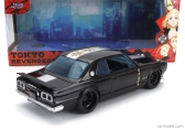 Jada Nissan Skyline Gt-r 1971 s figúrkou Mikeyho - Tokyo Revengers 1:24 Black