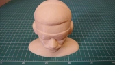 Výška pilota 12 cm PLA béžová