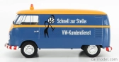 Schuco Volkswagen T1b Van Vw-kundendienst 1962 1:32 Modrá žltá