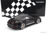 Minichamps Porsche 911 992 Gt3 Rs Coupe 2023 - Silver Wheels 1:18 Black