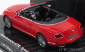 Minichamps Bentley Continental Gt Speed Cabriolet 2012 1:43 St. James Red