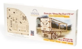 Ugears 3D dřevěné mechanické puzzle Návěs pro tahač Heavy Boy