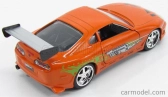 Jada Toyota Supra Mkiv 1995 - Paul Walker - Brian O'conner - Rýchlo a zbesilo I (2001) 1:32 Oranžovo zelená