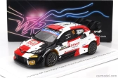 Spark-model Toyota Yaris Gr Hybrid Rally1 Team Toyota Gazoo Racing Wrt N 18 5th Rally Japan 2023 T.katsuta - Aaron Johnston 1:43 Biela červená čierna