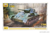 Zvezda Tank Soviet Light Tank T-70b Military 1945 1:72 /