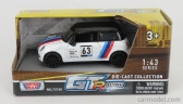 Motor-max Mini Cooper N 63 Racing 2005 1:43 biela čierna