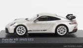 Minichamps Porsche 911 992 Gt3 Coupe 2021 1:64 Silver