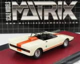Matrix scale models Alfa romeo 33 Spider Speciale Cuneo 1971 1:43 Bílá