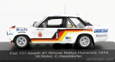 Cmr Fiat 131 Abarth N 1 Winner Rally Hunsruck 1979 W.rohrl - C.geistdorfer 1:43 Bílá Červená