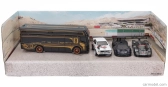 Mattel hot wheels Audi Set 4x Euro Hauler Car Transporter - Quattro Sport N 3 - Lamborghini Essenza - Sauber Mercedes N 61 24h Le Mans 1:64 Různé
