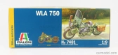 Italeri Harley davidson Wla 750 Military 1942 1:9 /