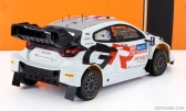 Ixo-models Toyota Yaris Gr Rally1 Team Toyota Gazoo Racing Wrt N 5 4th Rally Finland 2024 Sami Pajari - Enni Malkonen 1:18 Bílá