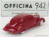 Officina-942 Fiat 1500 Berlinetta Superleggera Touring 1939 1:76 červená