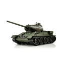 TORRO tank PRO 1/16 RC T-34/85 zelená kamufláž – infra IR – dym z hlavne