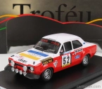 Trofeu Ford england Escort Mki (nočná verzia) N 52 Rally Tap 1974 C.fontainhas - R.seromenho 1:43 Biela červená